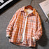 Camisa Xadrez para Meninos Casual e Moderno - O Retalho