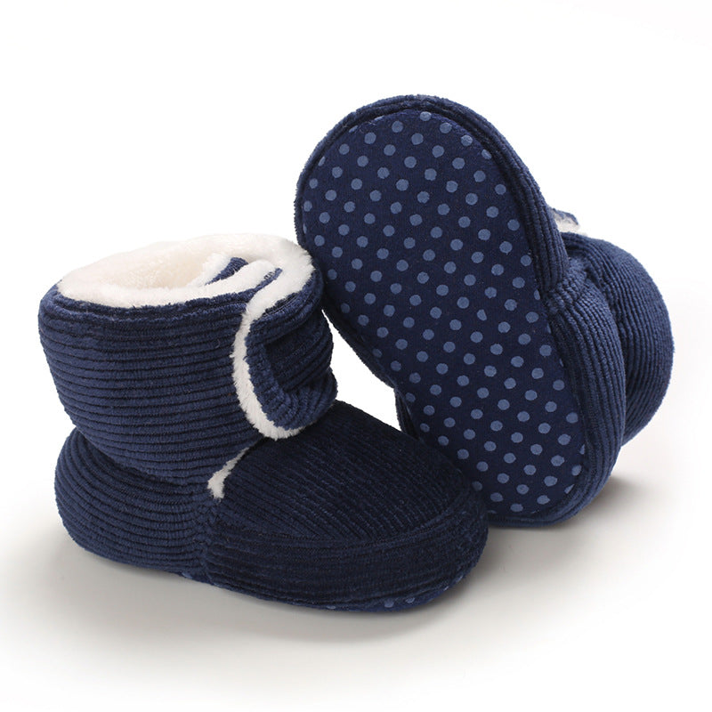 Botas macias de algodão para bebé - O Retalho