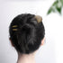 Green Ebony U-shaped Hairpin Ancient Style Modern Simple Hairstyle - O Retalho
