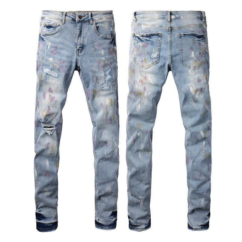 Calças Slim Fit Skinny Jeans - O Retalho