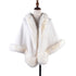 Women's Fur Collar Fur Shawl Warm - O Retalho