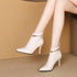 Botas de Salto Alto e Bico Fino para Mulheres - O Retalho
