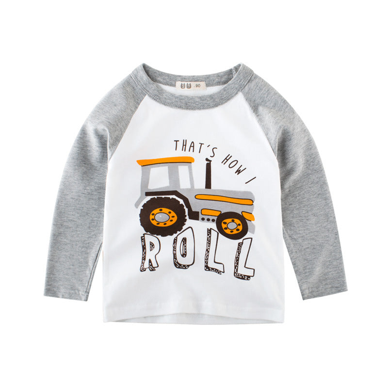 Camiseta infantil de manga comprida - O Retalho