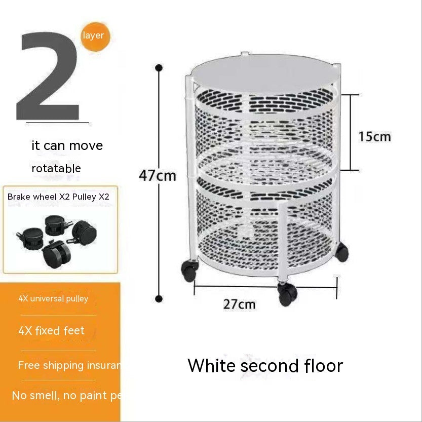 Cesto de Armazenamento Multi-camadas para Cozinha