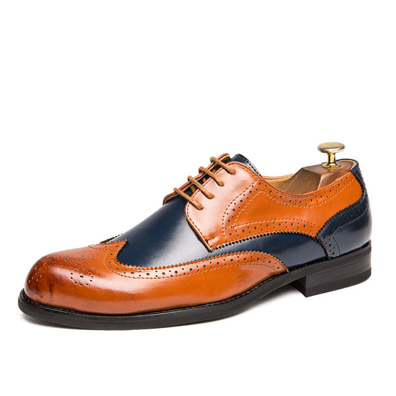Sapatos clássicos europeus e americanos para homens - O Retalho