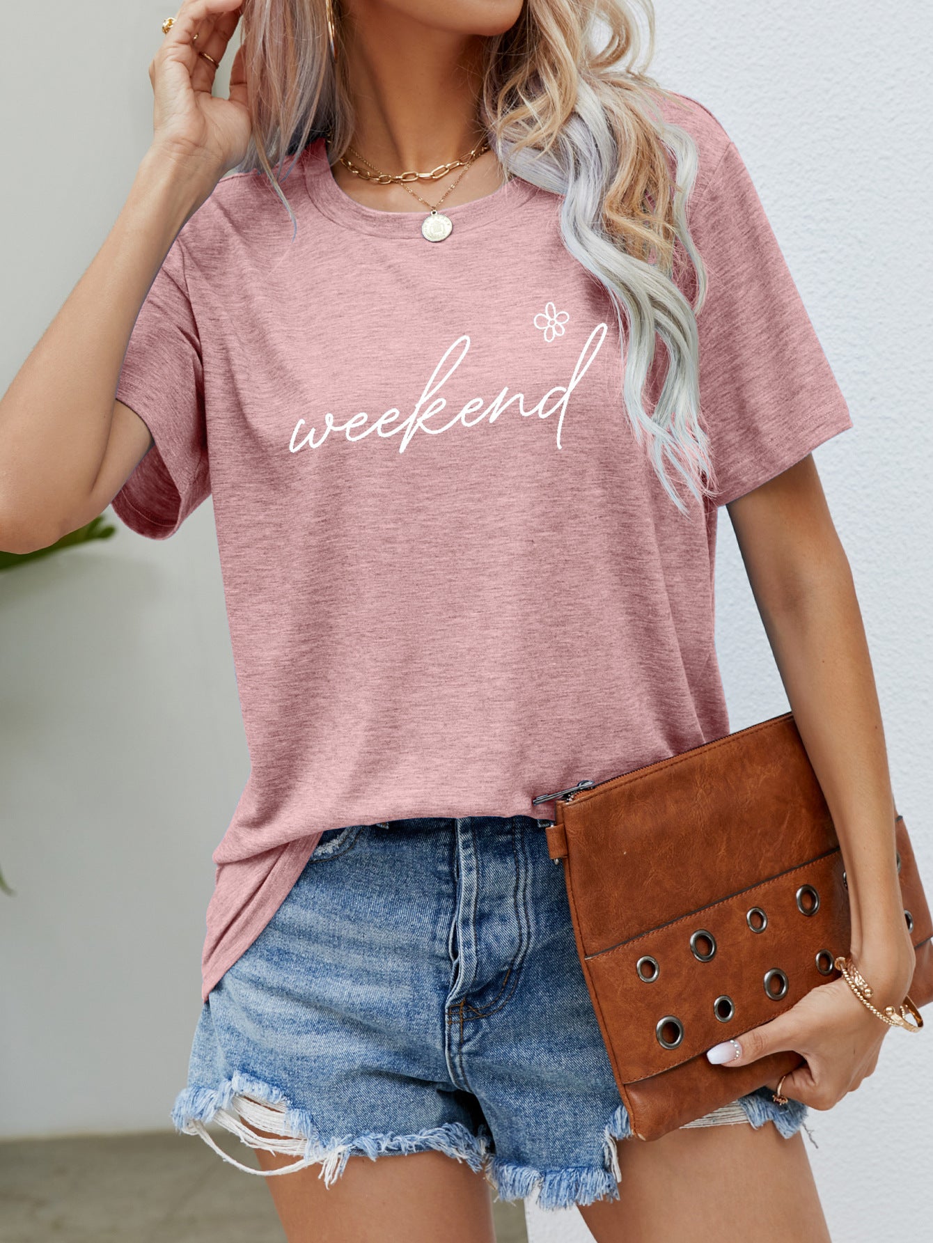 Camiseta Estampada com Mangas Curtas - O Retalho