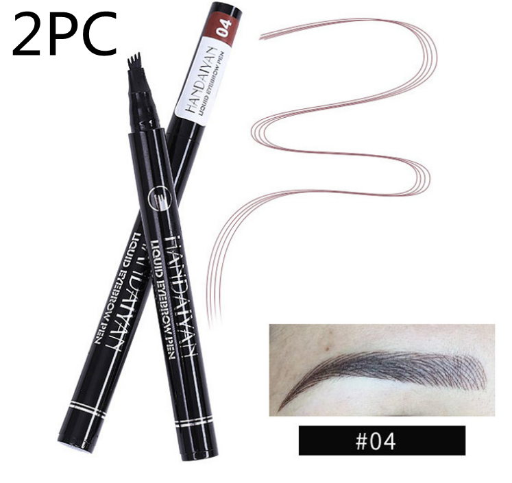 Lápis de Sobrancelha Microblading à Prova d'Água com Ponta de Garfo - O Retalho