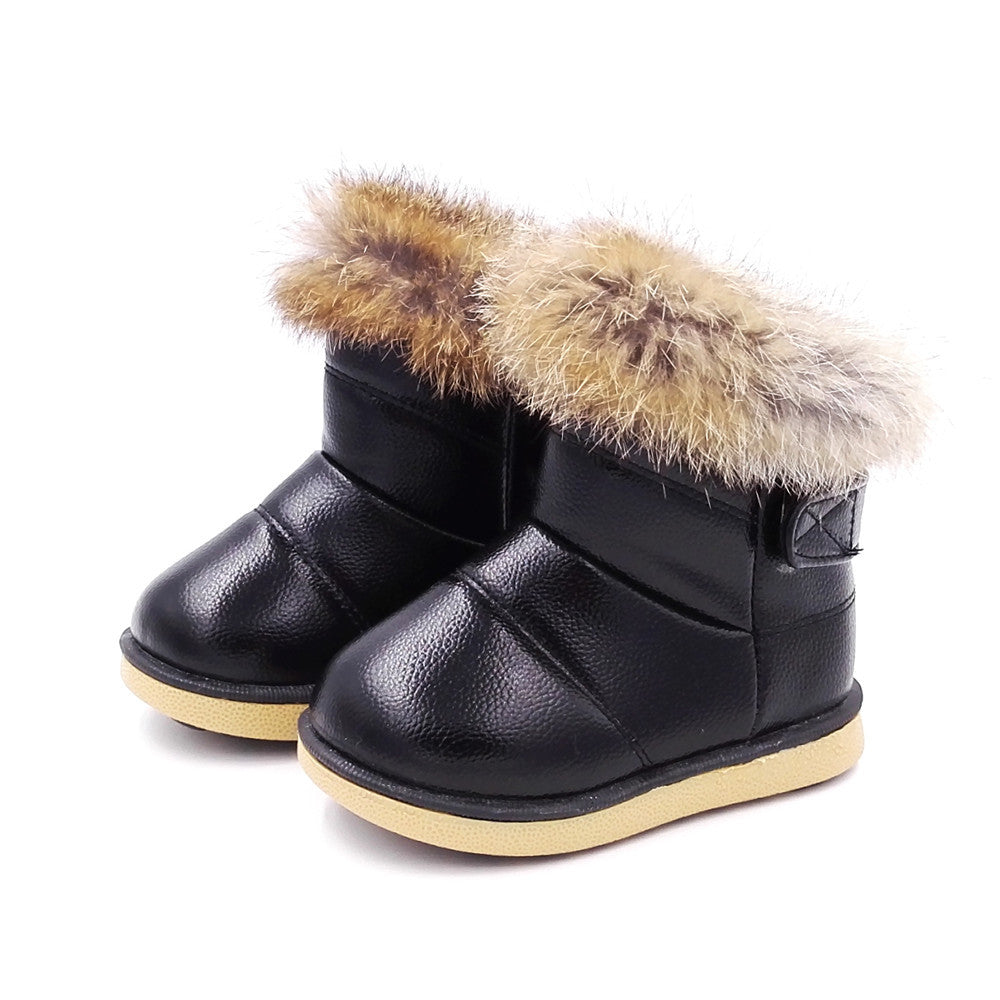Botas Infantis de Inverno com Conforto e Calor para as Pequenas - O Retalho