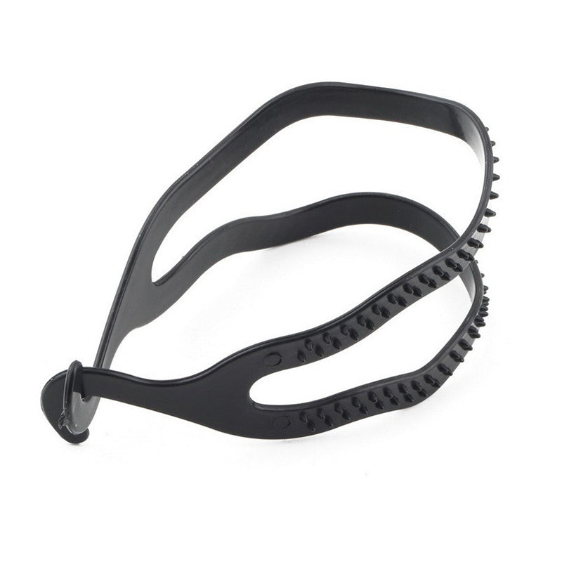 Hairstyle double hook hairpin Plastic Korean hair dryer Meatball head flower skull magic hair stick - O Retalho