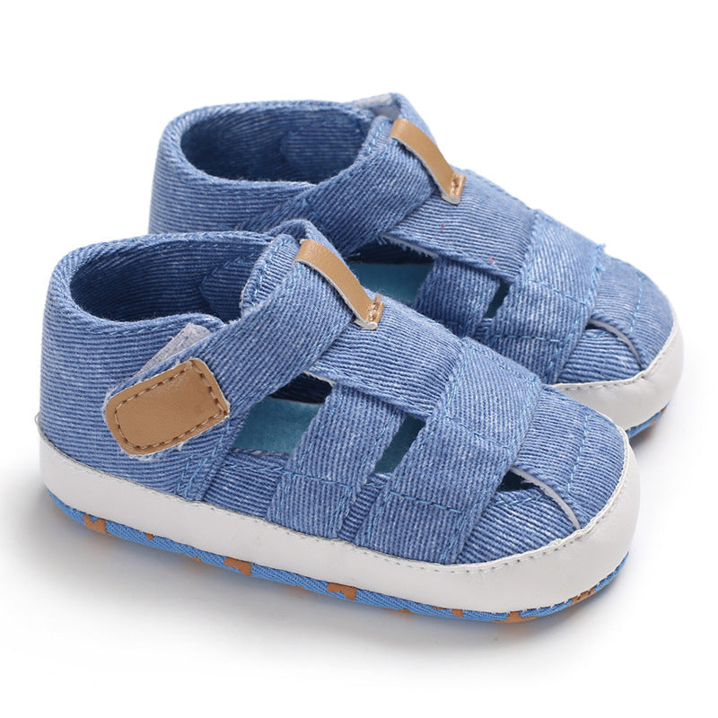 Soft bottom sandals baby shoes - O Retalho