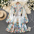 Vestido Estilo Estampado de Verão - O Retalho