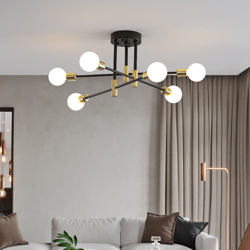 Luminária de Ferro Forjado Personalizada para Quarto e Sala de Janta - O Retalho
