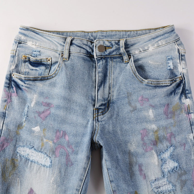 Calças Slim Fit Skinny Jeans - O Retalho