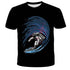 Camiseta astronauta com estampa digital - O Retalho