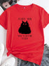 Blusa Manga Curta com estampa - O Retalho