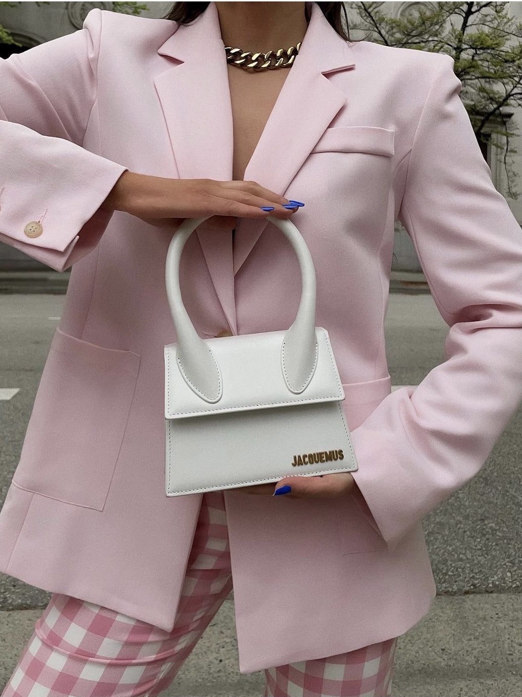 Summer Thin Female Salt Color French Plaid Pants - O Retalho