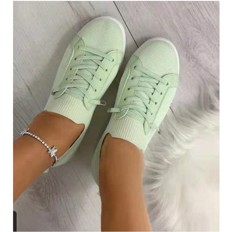 Sapatos Casuais Femininos com Bico Redondo - O Retalho
