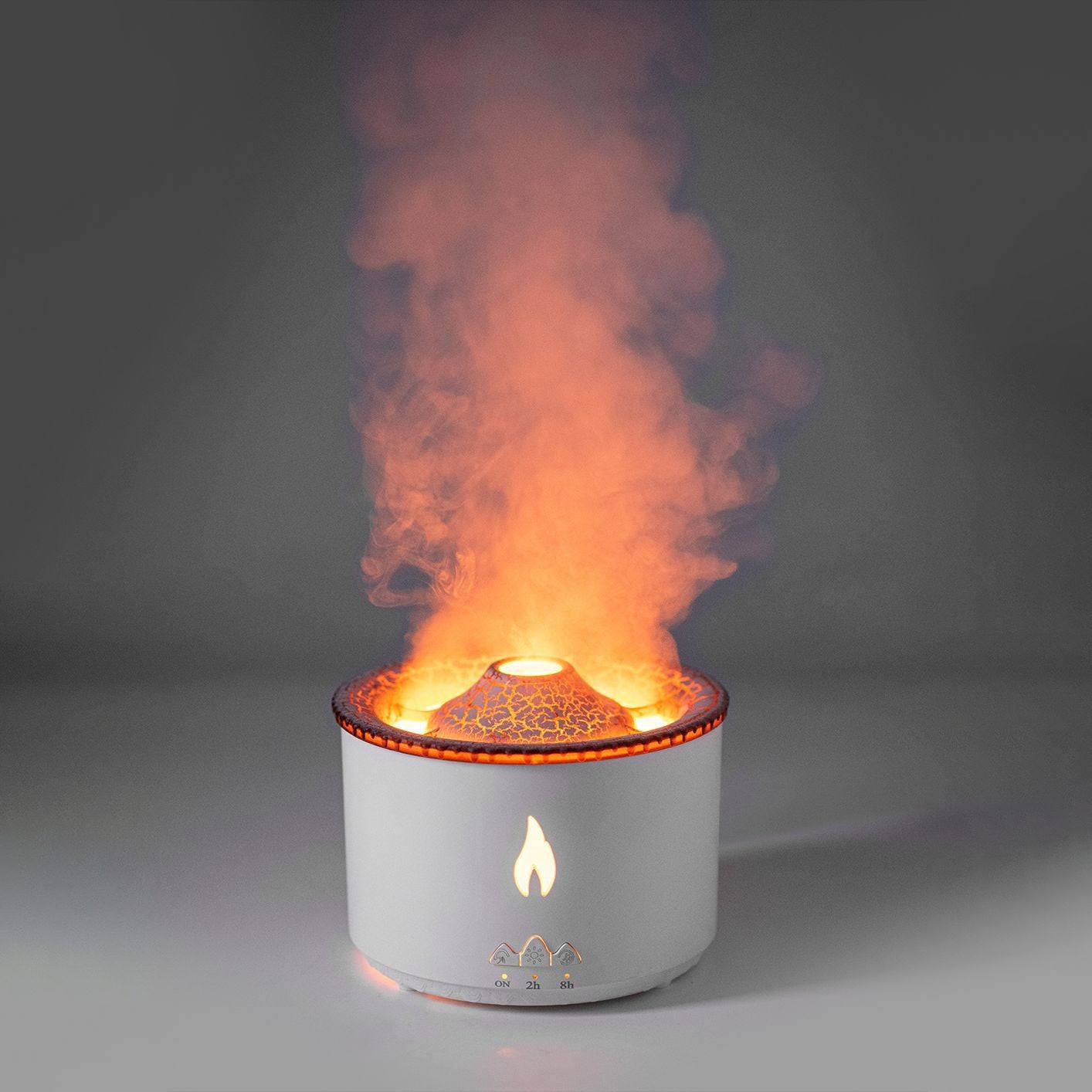 Difusor Vulcão - Novo Ultrassônico Difusor de Aromaterapia de Óleo Essencial