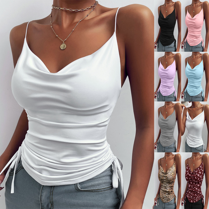 Blusa regata decote em V - O Retalho