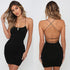 Vestido curto com Costas Abertas - O Retalho