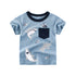 Camiseta infantil de desenho animado - O Retalho