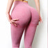 Calças femininas fitness de ioga sem costura leggings - O Retalho