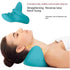 Travesseiro de massagem para coluna cervical, acupressão por gravidade, massageador de pescoço, travesseiro para massagem de pescoço, ombro, corretor de tração para casa - O Retalho
