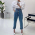 Jeans Harem feminina - O Retalho