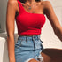 Crop Top de uma alça - O Retalho