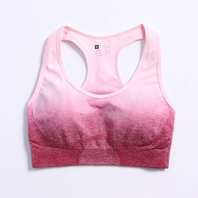 Conjunto de Roupas de Yoga Esportiva com Elástico e Gradiente para Mulheres: Conforto e Estilo para Seus Exercícios - O Retalho