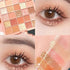 Paleta de Sombras Multi-Cores Sintéticas Fosco Perolada - O Retalho