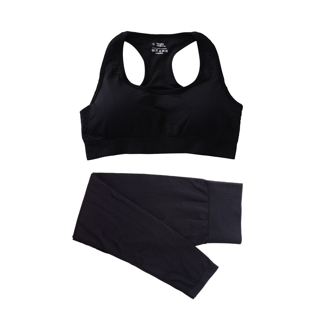 Conjunto Leggings de Cintura Alta e Top Crop Fitness Esportivo - O Retalho