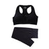 Conjunto Leggings de Cintura Alta e Top Crop Fitness Esportivo - O Retalho