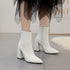 Short boots women Martin boots high heel women shoes - O Retalho