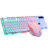 Conjunto brilhante de mouse e teclado para jogos GTX300 CF LOL - O Retalho