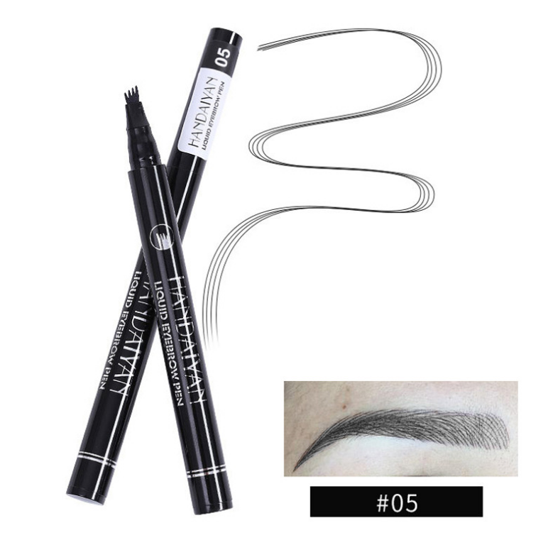 Lápis de Sobrancelha Microblading à Prova d'Água com Ponta de Garfo - O Retalho