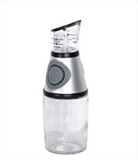 Garrafa de Vidro Medidora de 500ml - Garrafa de Óleo e Molho de Soja para Utensílios de Cozinha - O Retalho