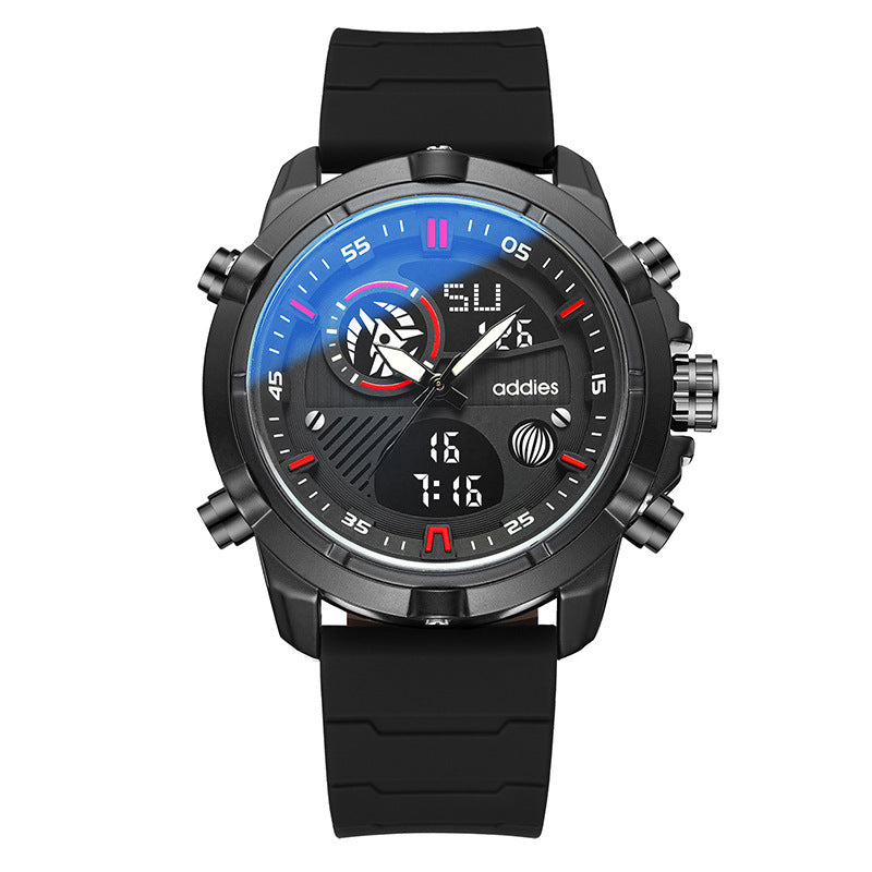 Relógio de metal luminoso esportivo aquático masculino - O Retalho
