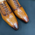 sapatos formais de couro para homens - O Retalho