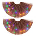 Magical & Luminous LED Princess Halloween Tutu Skirt Sequins Shiny Skirt - O Retalho
