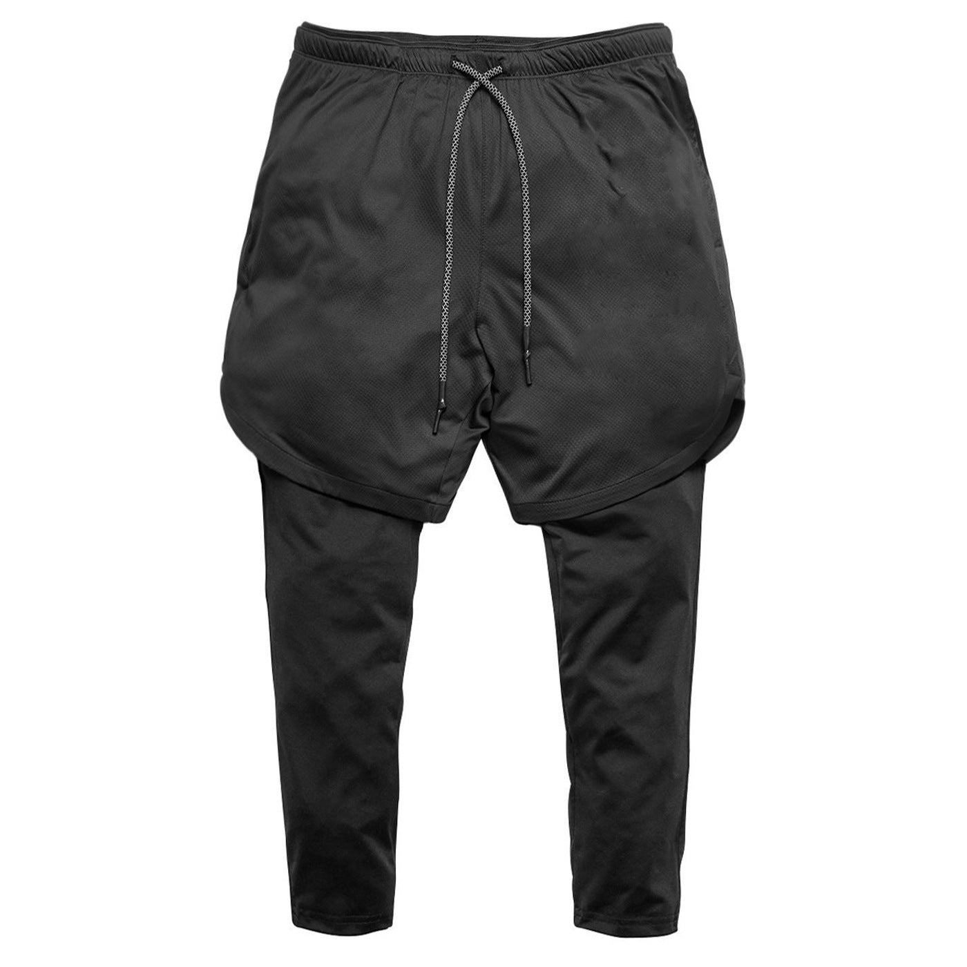 Shorts de Esportes para Corrida e Academia - 2 em 1, Secagem Rápida - O Retalho