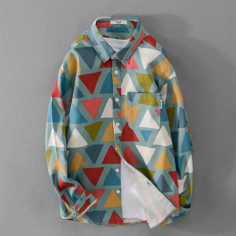 🤩Camisa masculina casual elegante e combinada - O Retalho