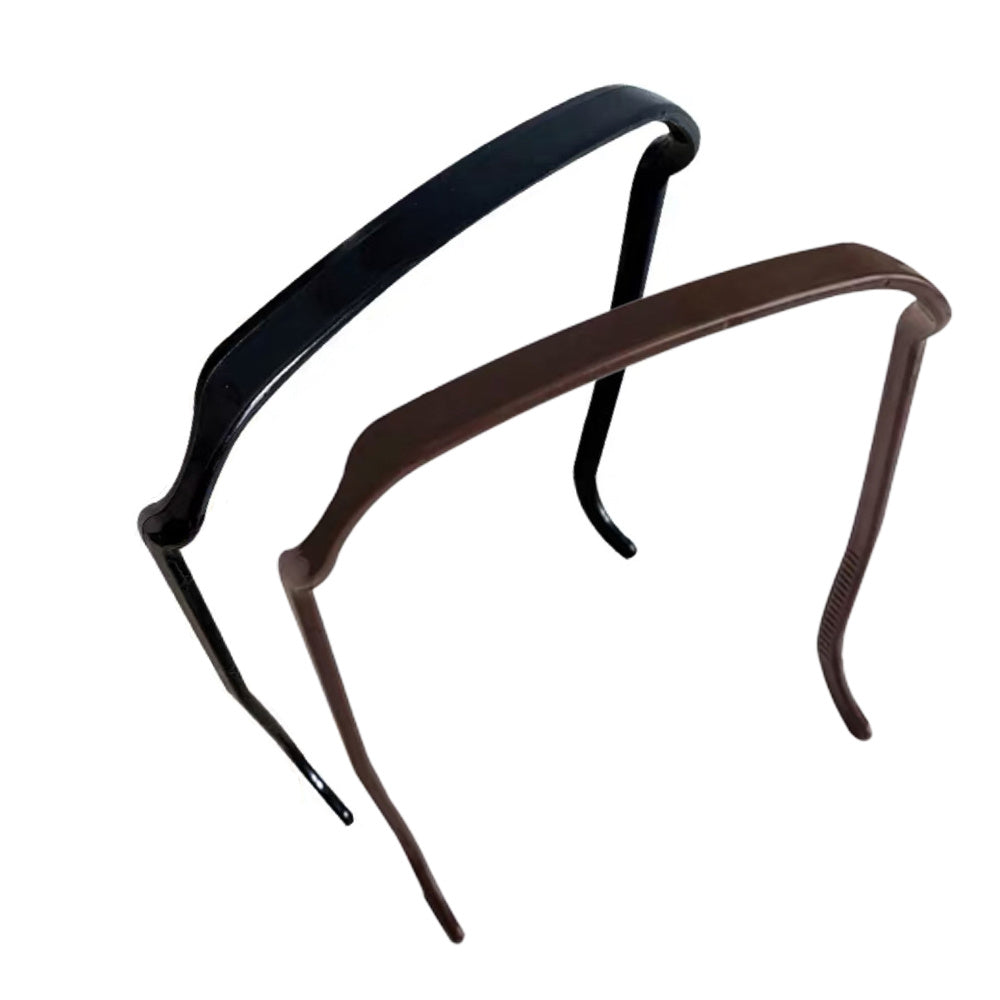 Headband For Thick Curly Hair, Thick Hair Medium Headbands For Women Invisible Hair Hoop, Square Headband Like Sunglasses, Curly Thick Hair Large Headband, Hairstyle Fixing Tool For Curly Hair - O Retalho
