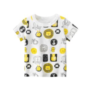 Camiseta De Verão Para Meninos - O Retalho