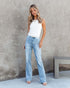 Elegante e Versátil Calças Jeans - O Retalho
