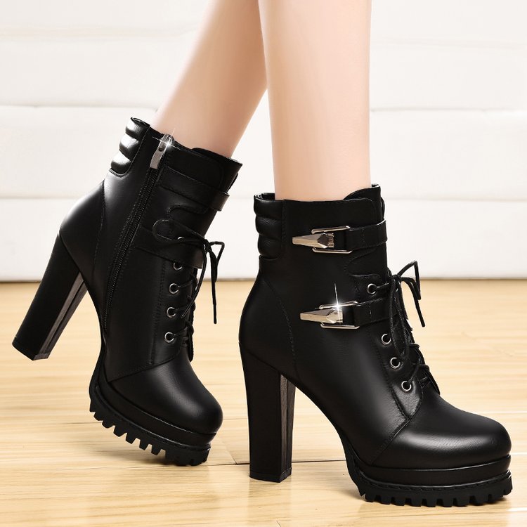 British Style High Heel Women Shoes - O Retalho