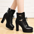 British Style High Heel Women Shoes - O Retalho
