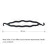 Hairstyle double hook hairpin Plastic Korean hair dryer Meatball head flower skull magic hair stick - O Retalho