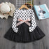 Polka dot princess dress - O Retalho