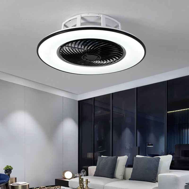 Luminária de Teto com Ventilador e Controle Inteligente para Quarto - O Retalho